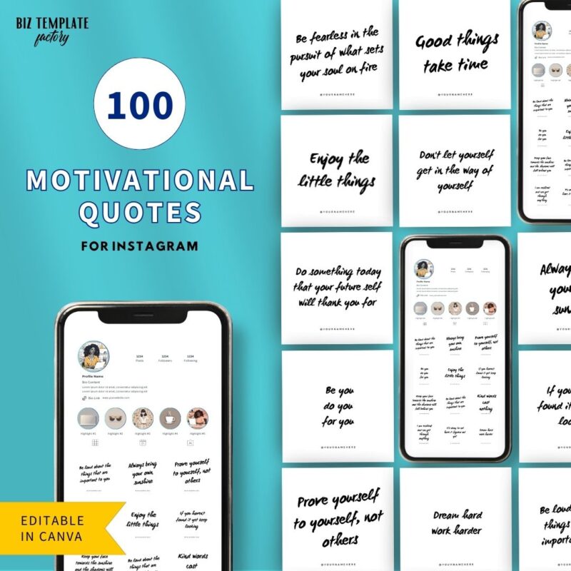 100 Motivational Quotes for Social Media