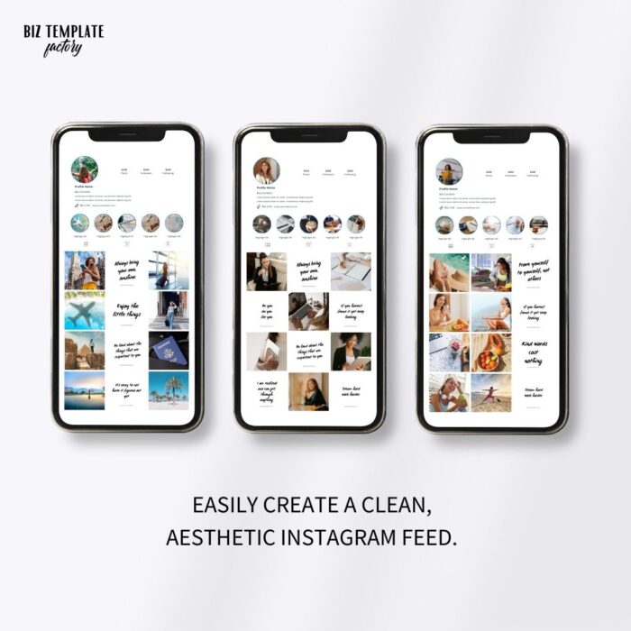 Easily create a clean, aesthetic Instagram feed